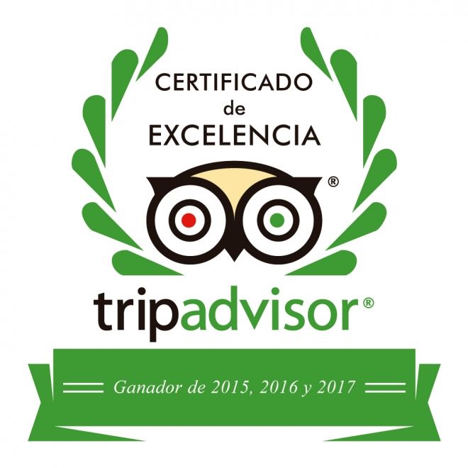 kayak Cabo de Gata Activo galardonado por tercer año consecutivo con el Certificado de Excelencia de Tripadvisor