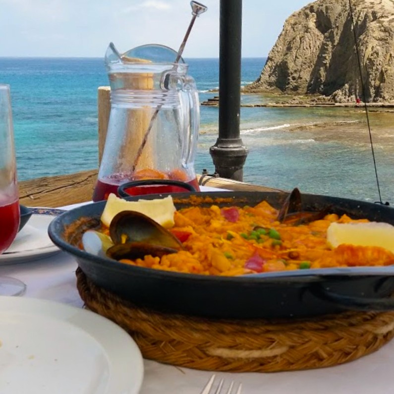Kayak en Cabo de Gata. Restaurantes